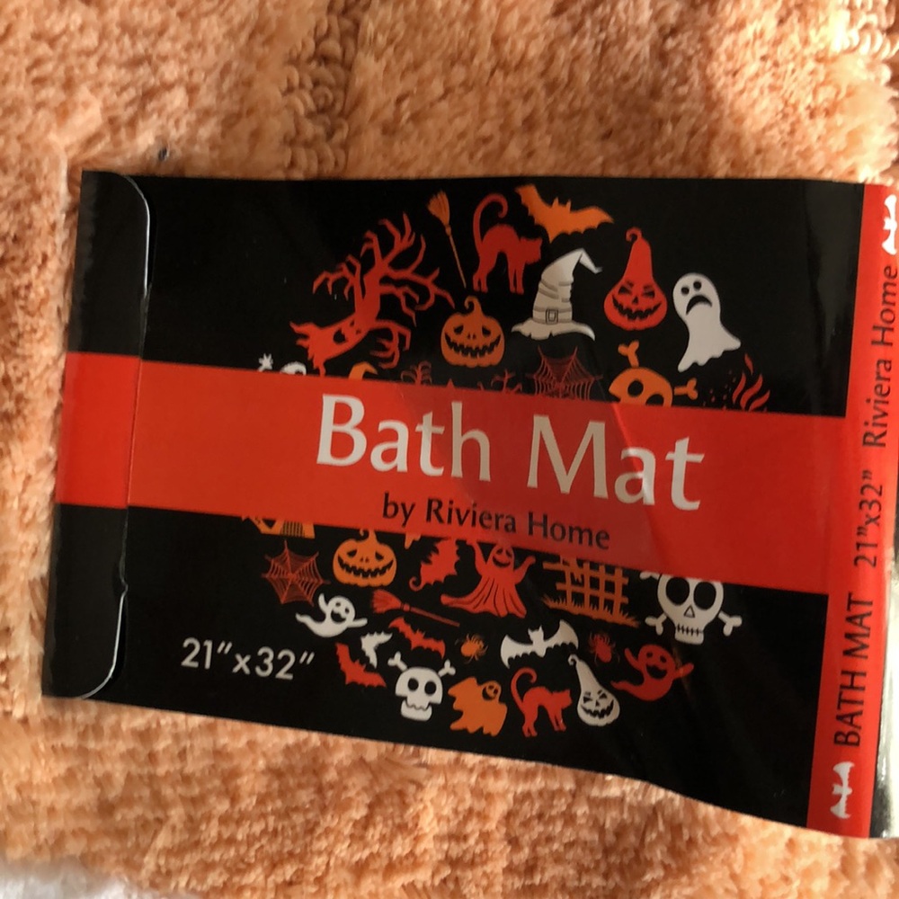 Autumn PUMPKINS Bath Mat Rug - Picture 2 of 9